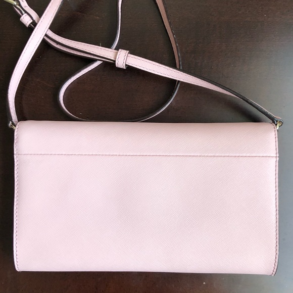 Kate Spade Soft Pink Crossbody/Clutch - Picture 2 of 10
